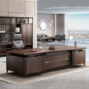 木皮辦公枱 大班卓 大班枱 大班檯  老闆枱 老闆檯 高級木皮家具 CEO枱  深胡桃木辦公枱 胡桃木辦公檯 深木色辦公檯 深色木紋辦公檯 大氣老闆桌 Modern Chinese office desk CEO desk director desk Neo Chinese style desk dark walnut desk walnut wood desk wood veneer desk  