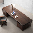 木皮辦公枱 大班卓 大班枱 大班檯  老闆枱 老闆檯 高級木皮家具 CEO枱  深胡桃木辦公枱 胡桃木辦公檯 深木色辦公檯 深色木紋辦公檯 大氣老闆桌 Modern Chinese office desk CEO desk director desk Neo Chinese style desk dark walnut desk walnut wood desk wood veneer desk  