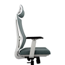 Upholstered Chair  4D扶手  chair  conference room chair  Ergonomic chair  Ergonomic Office Chair  hong kong  office chair  office furniture  staff chair  五爪腳  人體工學椅  傾仰功能  員工椅  家具  寫字樓  會議室椅  白色椅  職員椅  頭枕  香港辦公室家具