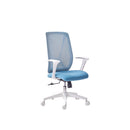 固定扶手  chair  Ergonomic chair  Ergonomic Office Chair  hong kong  meeting room chair  meeting room furniture  office chair  office furniture  staff chair  五爪腳  人體工學椅  傾仰功能  員工椅  家具  寫字樓  會議室  白色椅  白色  網背  職員椅  辦公位  香港辦公室家具