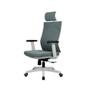 Upholstered Chair  4D扶手  chair  conference room chair  Ergonomic chair  Ergonomic Office Chair  hong kong  office chair  office furniture  staff chair  五爪腳  人體工學椅  傾仰功能  員工椅  家具  寫字樓  會議室椅  白色椅  職員椅  頭枕  香港辦公室家具
