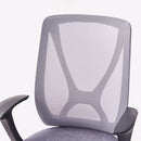 固定扶手  chair  Ergonomic chair  Ergonomic Office Chair  hong kong  meeting room chair  meeting room furniture  office chair  office furniture  staff chair  五爪腳  人體工學椅  傾仰功能  員工椅  家具  寫字樓  會議室  白色椅  白色  網背  職員椅  辦公位  香港辦公室家具