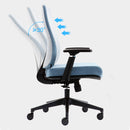 人體工學護脊升降扶手座位調節椅旋辦公椅公司椅子職員椅  Ergonomic Lumbar back support Back Adjustable Armrest Office Chair Staff Chair Executive Chair 