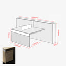 FLEX 連側櫃辦公枱 Office System Furniture Workstation with Side Cabinet