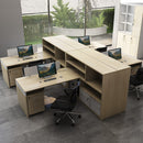 FLEX 連側櫃辦公枱 Office System Furniture Workstation with Side Cabinet