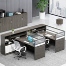 辦公枱工作檯連側櫃屏風 自由組合 木製家具 香港傢俬 Workstation Office Desk with Cabinet and Partition