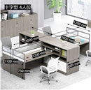 辦公枱工作檯連側櫃屏風 Workstation Office Desk with Cabinet and Partition