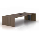 胡桃木長方型辦公室會議枱 Walnut Wood Pattern Office Conference Table