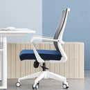 chair  conference room chair  Ergonomic chair  Ergonomic Office Chair  meeting room chair  meeting room furniture  office chair  office furniture  五爪腳  人體工學椅  傾仰功能  員工椅  職員椅  白色椅  網背  香港辦公室家具