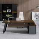 簡約木紋董事檯老板檯 CEO Director Manager Desk Minimal Wood Pattern Desk Table