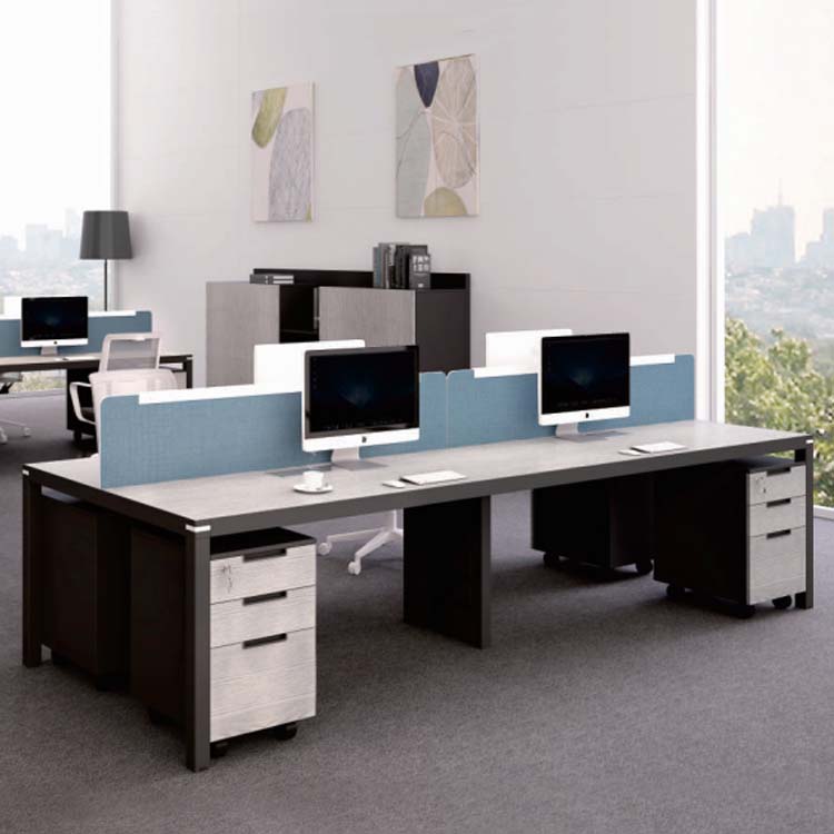 辦公室共享空間工作檯鋼腳員工枱桌上屏風  Office Co-Working Space Workstation Hot Desk Open Office Staff Desk Desktop Partition