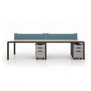 辦公室共享空間工作檯鋼腳員工枱桌上屏風  Office Co-Working Space Workstation Hot Desk Open Office Staff Desk Desktop Partition