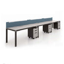 辦公室共享空間工作檯鋼腳員工枱桌上屏風  Office Co-Working Space Workstation Hot Desk Open Office Staff Desk Desktop Partition