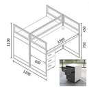 NET 高私隱度落地屏風辦公枱工作檯 Workstation Cubicle Partition Desk Workstation