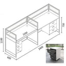 NET 高私隱度落地屏風辦公枱工作檯 Workstation Cubicle Partition Desk Workstation