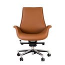 Genuine Leather Chair  Boss Chair  CEO Chair  Director Chair  真皮椅  CEO椅  老闆椅  大班椅  chair  hong kong  office chair  office furniture  五爪腳  傾仰功能  固定扶手  家具  頭枕  香港辦公室家具