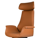 Genuine Leather Chair  Boss Chair  CEO Chair  Director Chair  真皮椅  CEO椅  老闆椅  大班椅  chair  hong kong  office chair  office furniture  五爪腳  傾仰功能  固定扶手  家具  頭枕  香港辦公室家具