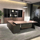 boss desk  ceo desk  custom made  hong kong  L shape desk  L型辦公枱  office furniture  Side Cabinet  側櫃  傢俬  家具  寫字樓  經理枱  老板檯  老闆枱  經理檯  辦公位  香港辦公室家具