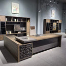 香港辦公室家具  辦公枱  辦公位  訂做  老闆枱  老板檯  經理檯  經理枱  新中式風  新中式  工作檯  寫字樓  家具  傢俬  側櫃  中式風格  Side Cabinet  oriental style  office furniture  neo chinese style  L型辦公枱  L shape desk  hong kong  custom made  chinese style  ceo desk  boss desk